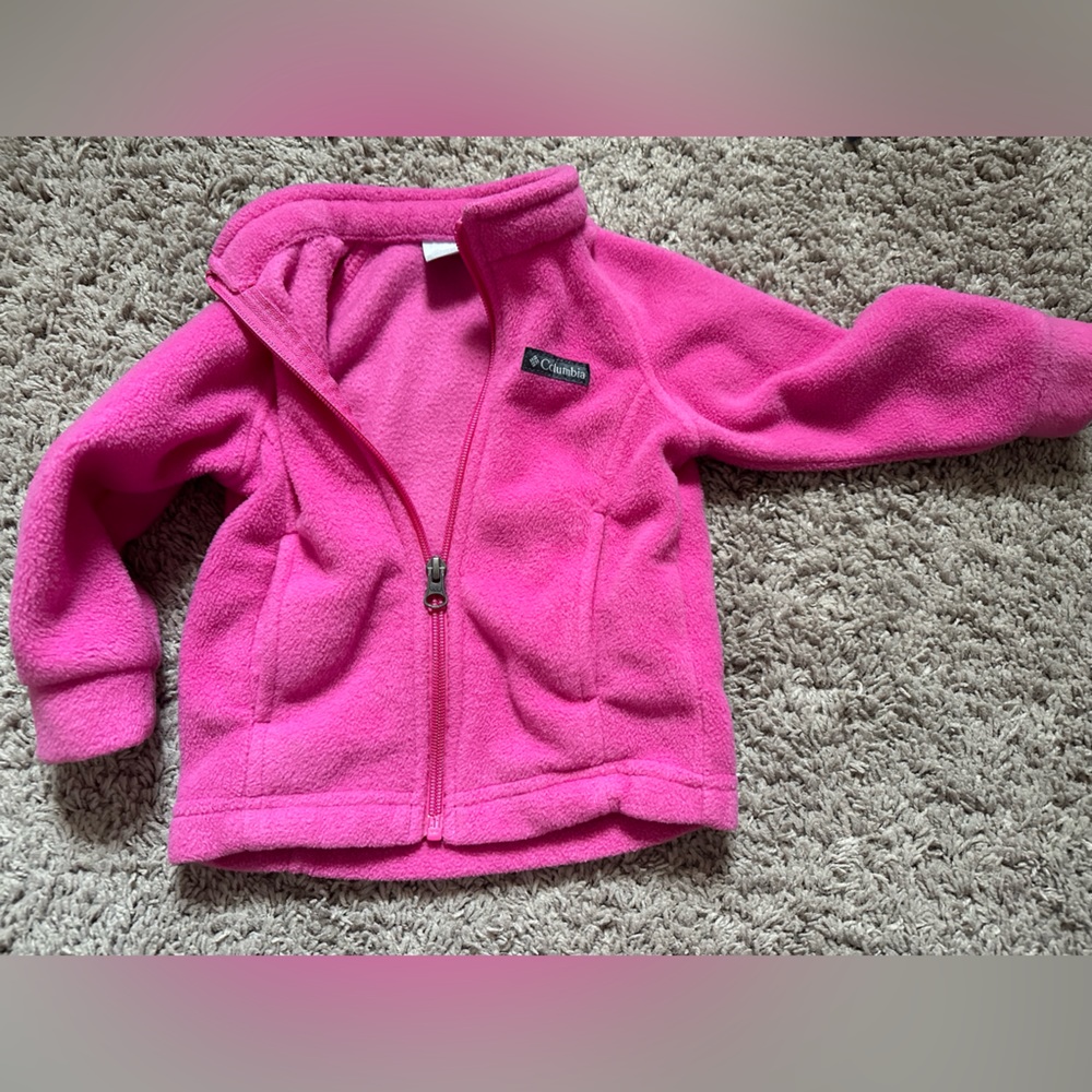 Columbia Toddler Fleece 12-18 M Pink